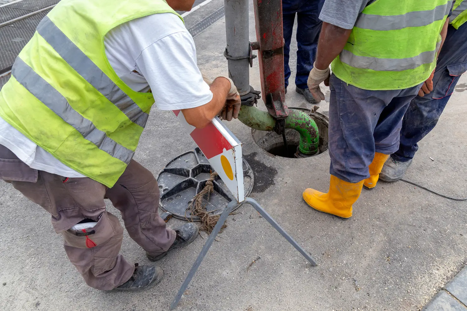 CCTV drain survey inspection in Barnet